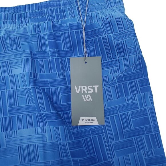 NEW VRST Men's 7”‎ Accelerate Run Short Size 2XL Blue - Picture 5 of 10